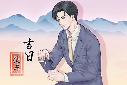 2030年08月19日不适宜提取爱车吗,提车吉日查询